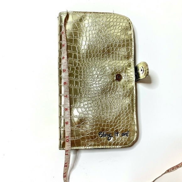 Gold Reptile Jewelry Tote Case Bling It On - Picture 7 of 8